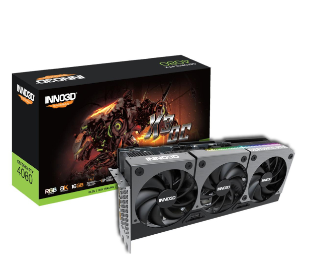 INNO3D GeForce RTX 4080 X3 OC 16GB GDDR6X - 1083491 - zdjęcie
